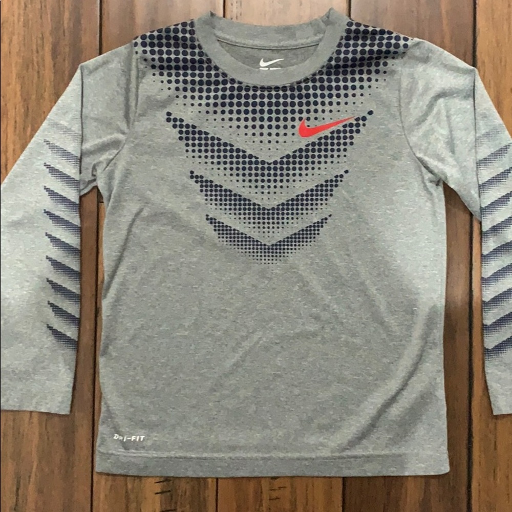 Boys long sleeve Dri-fit  shirt
